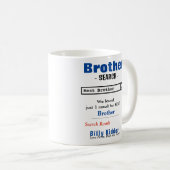 おもしろい最高のカスタムブラザーマググ コーヒーマグカップ (正面右)