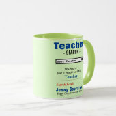 おもしろい最高のカスタム先生MAG マグカップ (正面右)