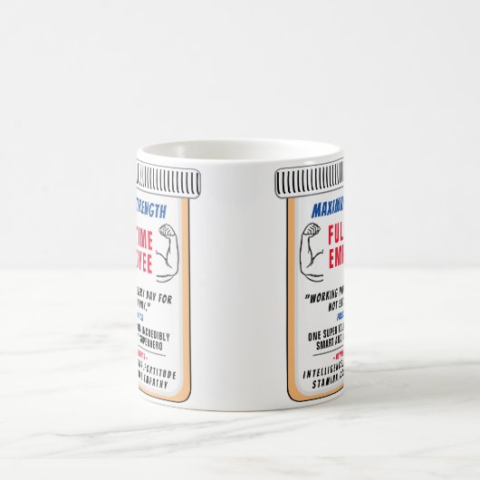 おもしろい最高のカスタム従業員ギフトCoffee Mag コーヒーマグカップ (中央)