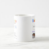 おもしろい最高のベビーDaddy検索結果 コーヒーマグカップ (中央)