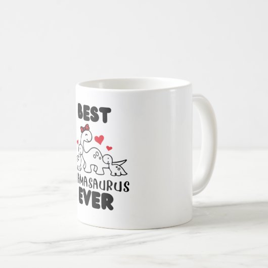 おもしろい最高のマサウルスエベクラシックルMUG コーヒーマグカップ (正面右)