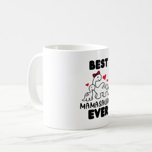 おもしろい最高のマサウルスエベクラシックルMUG コーヒーマグカップ (正面左)