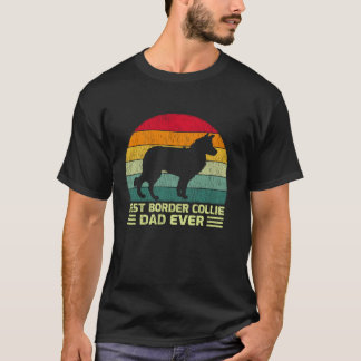おもしろい最高のヴィンテージコリーパパーEver Father s Tシャツ