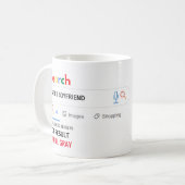 おもしろい最高の元の彼氏ガールフレンド コーヒーマグカップ (正面左)