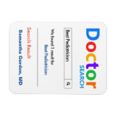 おもしろい最高の医 マグネット (横)