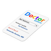 おもしろい最高の医 マグネット (左側)