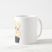 おもしろい最高の友の悪影響キャラクターギフト コーヒーマグカップ (正面右)