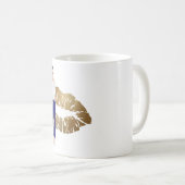 おもしろい最高の友の悪影響キャラクターギフト コーヒーマグカップ (正面右)