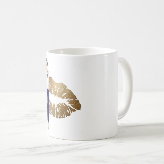 おもしろい最高の友の悪影響キャラクターギフト コーヒーマグカップ (正面右)