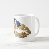 おもしろい最高の友の悪影響 コーヒーマグカップ (正面右)