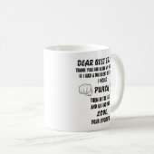 おもしろい最高の友達の贈り最高の物 コーヒーマグカップ (正面右)