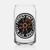 おもしろい最高の友 ガラス缶 (裏面)