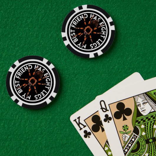 おもしろい最高の友 ポーカーチップ (ポーカーテーブル (ダブル))
