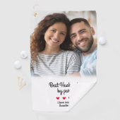 おもしろい最高の夫バイパーゴルファー写真スポモダンーツ ゴルフタオル (インサイチュ)