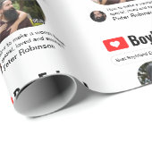 おもしろい最高の彼氏の検索結果 ラッピングペーパー (ロールコーナー)