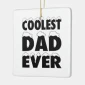 おもしろい最高の父の日オーナメント | 飾り セラミックオーナメント (左)
