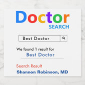 おもしろい最高の賞 ビールラベル (シングルラベル)