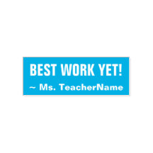 おもしろい最高の「まだ作業！」 +先生名カスタム