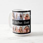 おもしろい最高の・シスター・エバー・フォトコラージュ コーヒーマグカップ (正面左)