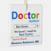 おもしろい最高のDoctor Search セラミックオーナメント (右)