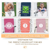 おもしろい最高のDog Mom By Par Photo Name Paws Create ゴルフタオル