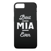 おもしろい最高のMiaの名パーソナライズされた前Gif Case-Mate iPhoneケース (裏面)