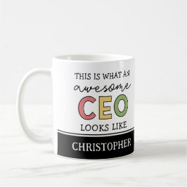 おもしろい最高経営責任者への贈り物 |素晴らし CEOボス コーヒーマグカップ