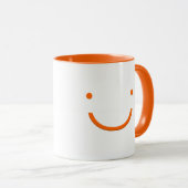 おもしろい朝のコーヒーマグで一日をスマイル マグカップ (正面右)