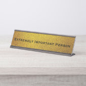 おもしろい机用ネームプレート デスクネームプレート (正面)