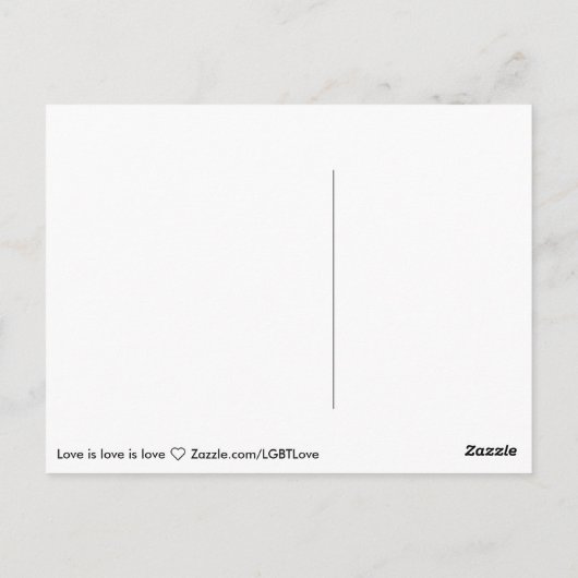 おもしろい来の魔法のユニコーン(カスタマイズ可能な文字) ポストカード (裏面)