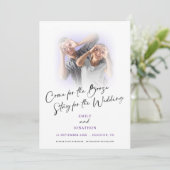 おもしろい来Photo Purple日付を保存 セーブザデート (スタンド正面)