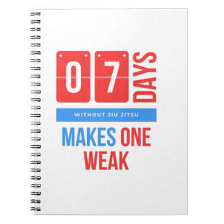 おもしろい柔術武術 ノートブック