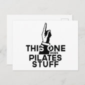 おもしろい柱形 – ヴィンテージ柱形 ポストカード (正面/裏面)