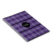 おもしろい格子状ノモノグラムのートブック ノートブック (右側)