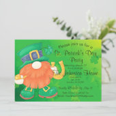 おもしろい格言セントパトリックの日パーティの招待状 招待状 (スタンド正面)