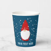おもしろい格言プリントカスタム紙クリスマスカップ 紙コップ (裏面)