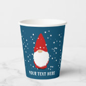 おもしろい格言プリントカスタム紙クリスマスカップ 紙コップ (正面)