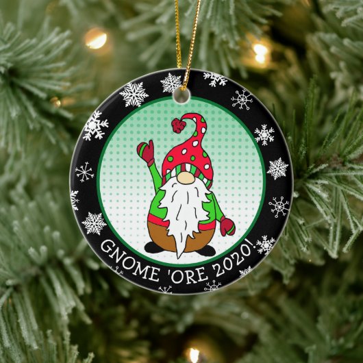 おもしろい格言プンクリスマス セラミックオーナメント (ツリー)