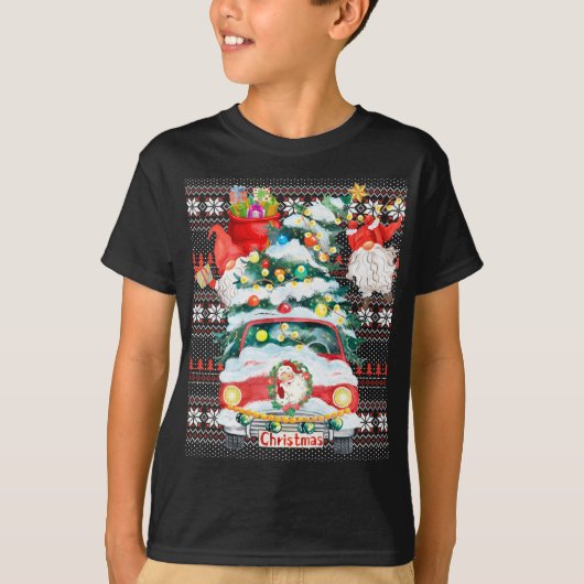 おもしろい格言マッチングファミリーグループ醜いクリスマス Tシャツ (正面)