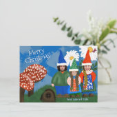 おもしろい格言三聖降誕祭 シーズンカード (スタンド正面)