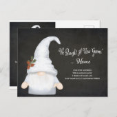 おもしろい格言引っ越しましたニューアドレスホリデームービング 案内ポストカード (正面/裏面)