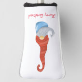 おもしろい格言 ゴルフヘッドカバー (回転90)