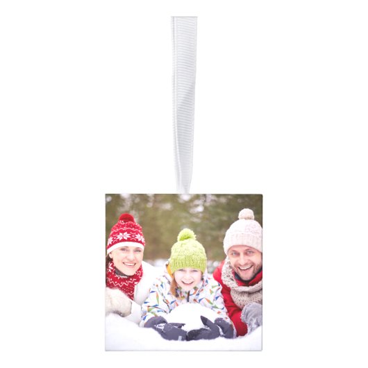 おもしろい格言FOR THE HOLIDAYS 2写真 キューブオーナメント (右)