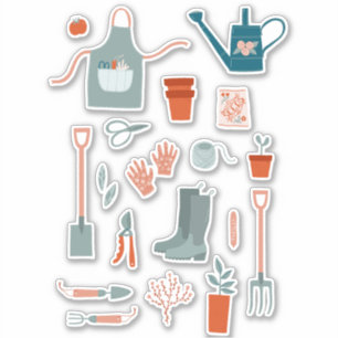 おもしろい栽培 シール