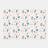 おもしろい栽培 ラッピングペーパーシート (正面3)