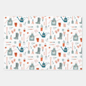 おもしろい栽培 ラッピングペーパーシート (正面2)