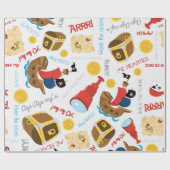 おもしろい模様パーティー包装紙 ラッピングペーパー (フラット)
