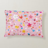 おもしろい模様 アクセントクッション (裏面)