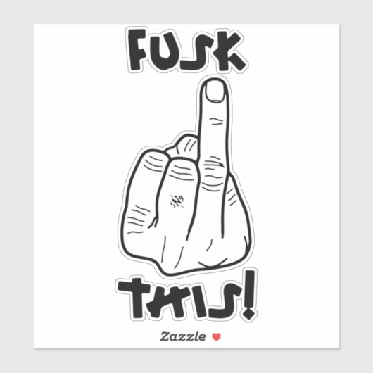 おもしろい欲求不満表現(偽の爆弾) v1 シール (シート)