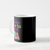 おもしろい歓迎新学期 コーヒーマグカップ (正面左)